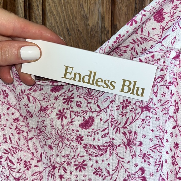 ENDLESS BLU CORRINA COWL DRESS NEW - Picture 9 of 15